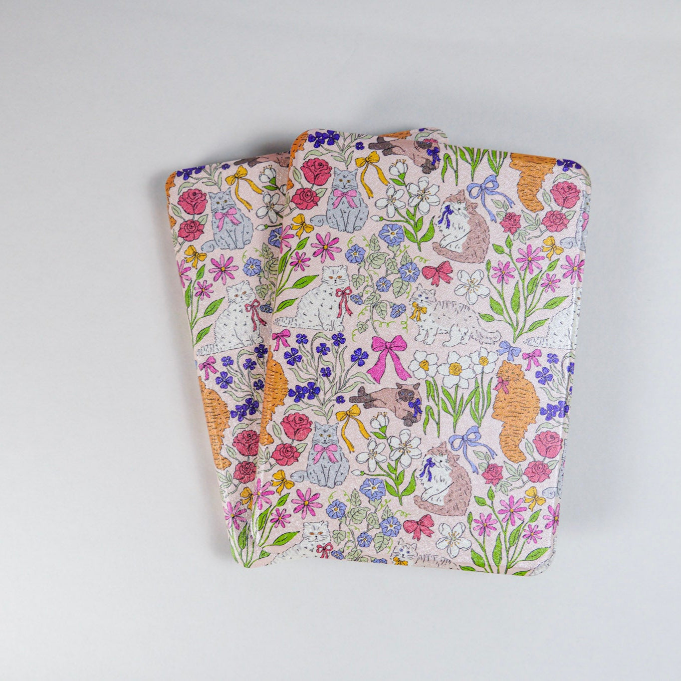 Whisker Garden Kindle Case with cats and floral design by Elco House