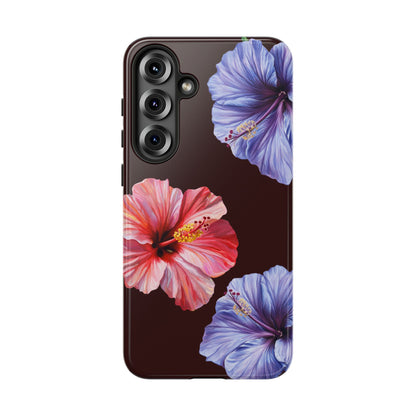 Hibiscus Flower | Purple and Pink Floral Phone Case