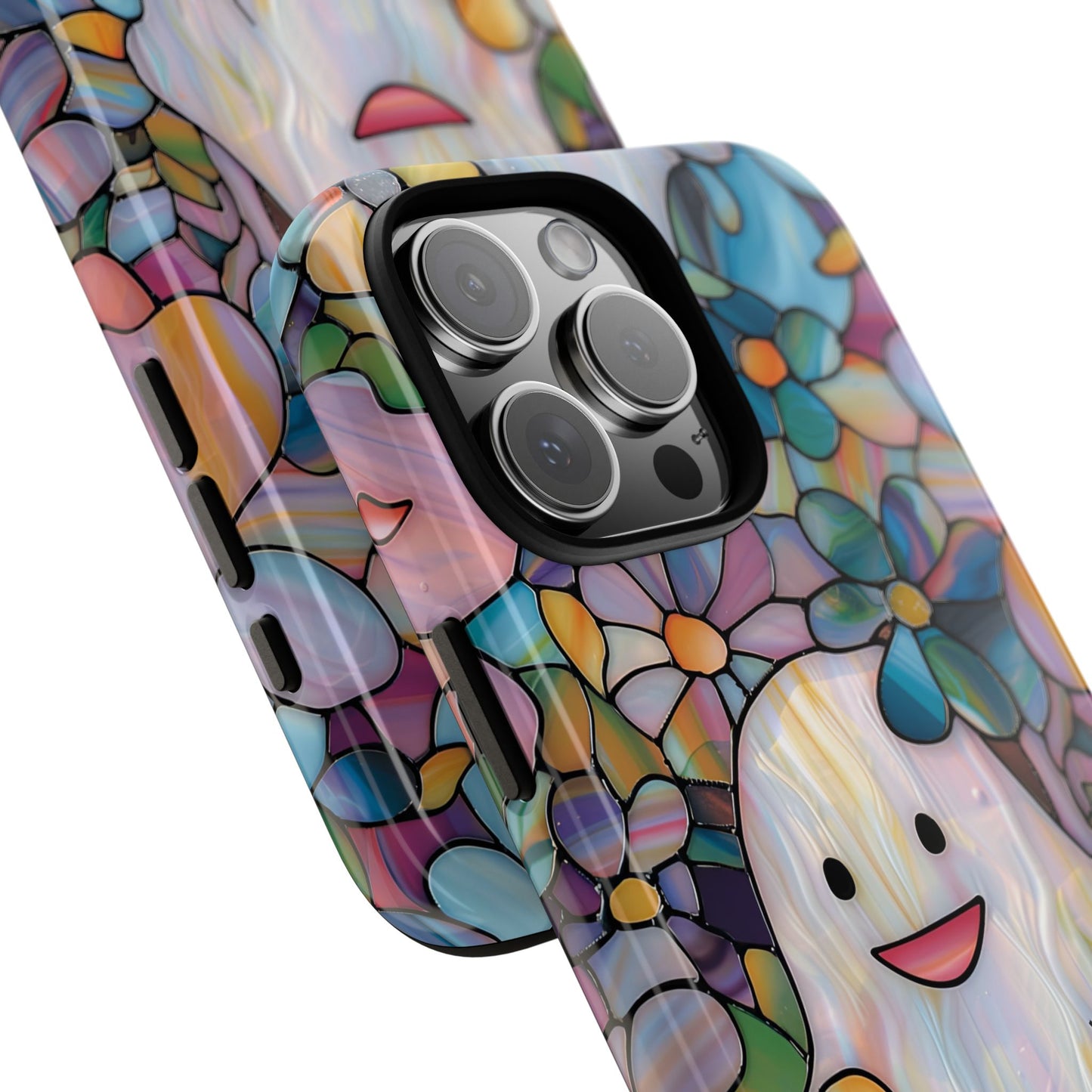 Ghostly Faux Glass Phone Case