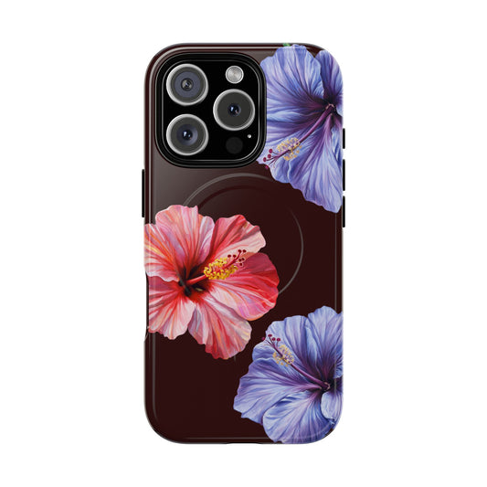 Hibiscus Flower MagSafe iPhone Case