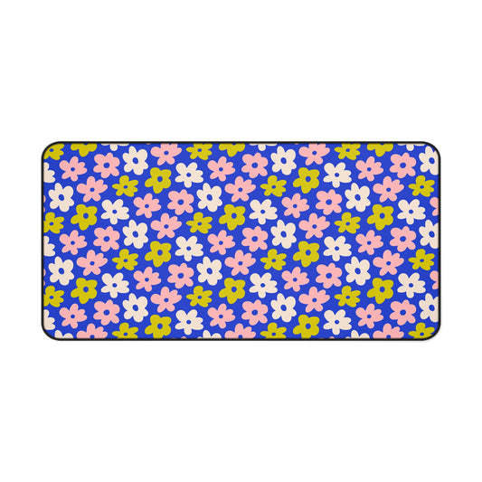 Retro Floral Desk Mat