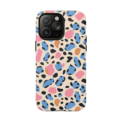 Terrazzo Leopard MagSafe Phone Case