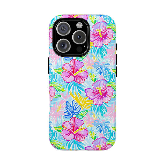 Hibiscus Hour MagSafe iPhone Case