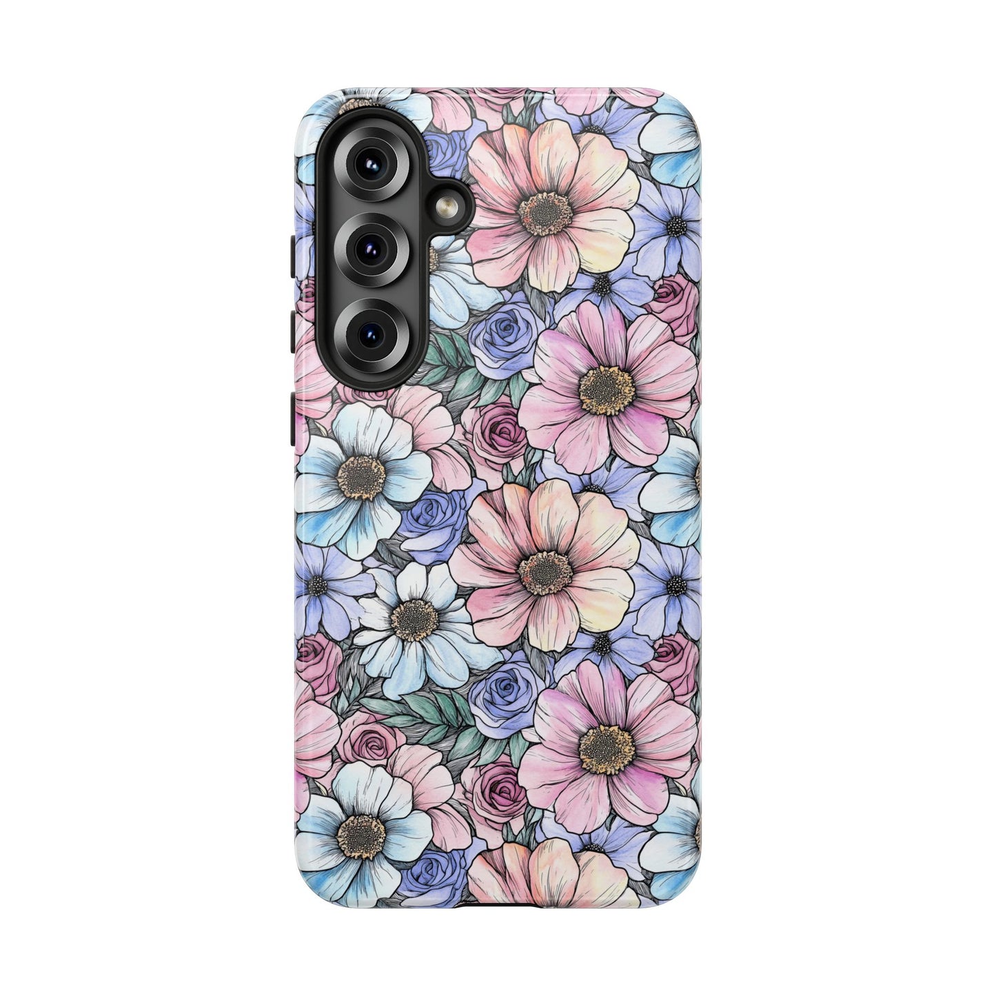 Flower Focused | Pastel Floral Phone Case