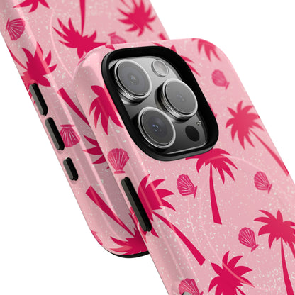 Palm Paradise Flower MagSafe iPhone Case