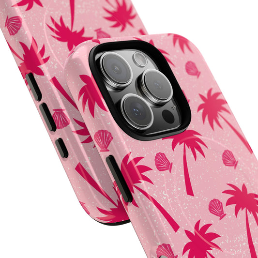 Palm Paradise Flower MagSafe iPhone Case