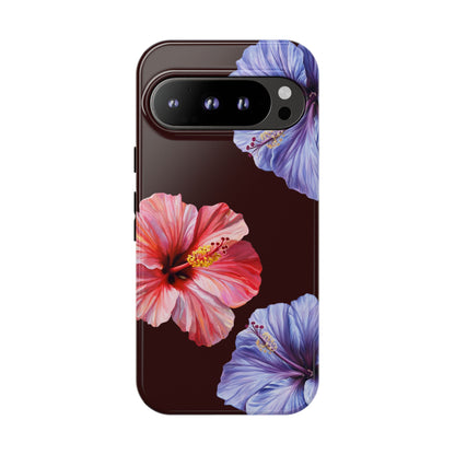 Hibiscus Flower | Purple and Pink Floral Phone Case