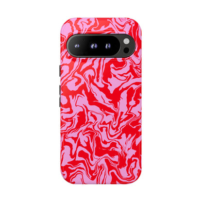 Dream Current | Pink and Red Swirl Phone Case