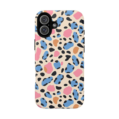 Terrazzo Leopard MagSafe Phone Case