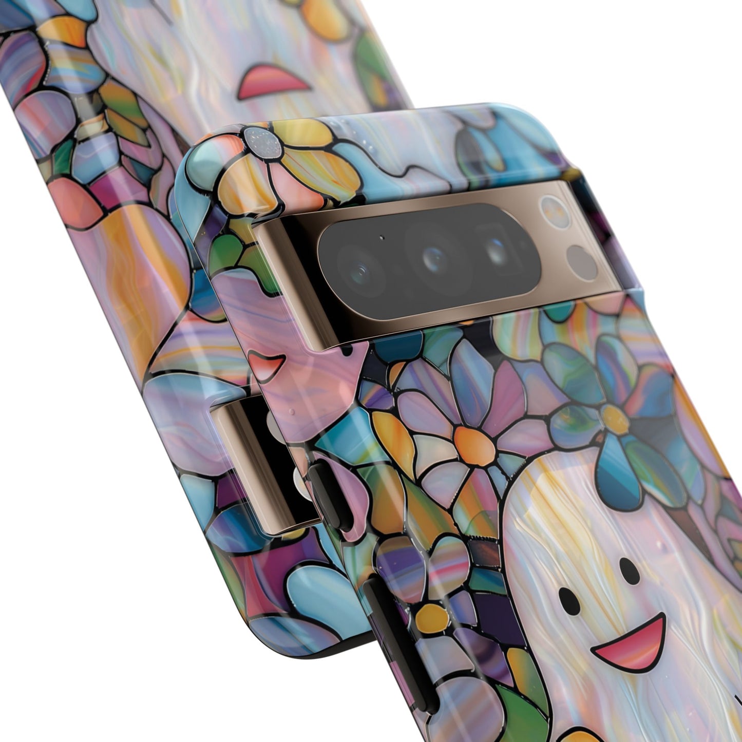 Ghostly Faux Glass Phone Case