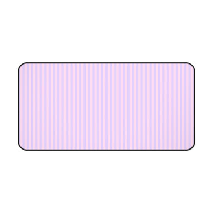 Cotton Candy Striped Desk Mat