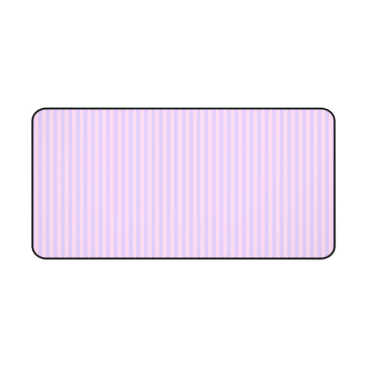 Cotton Candy Striped Desk Mat
