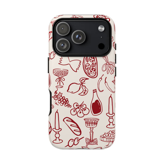 La Cucina Red Phone Case